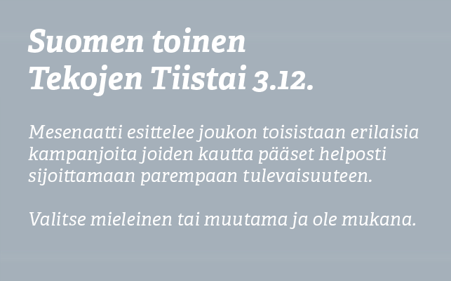 tekojen tiistai